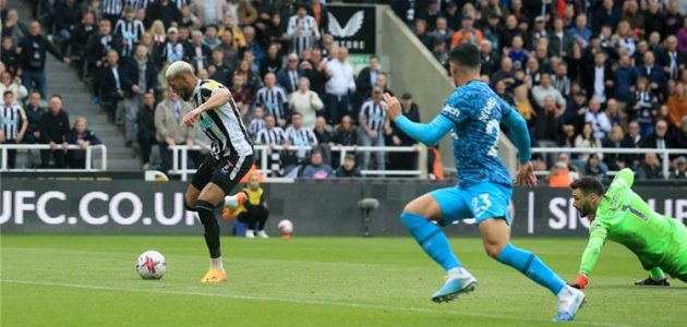 أرقام تاريخية لـ نيوكاسل بالدوري الإنجليزي بعد أهدافه الخمسة أمام توتنهام